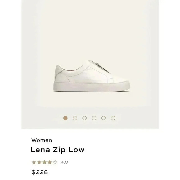 Frye Lena Zip Low Shoes - Picture 1 of 7